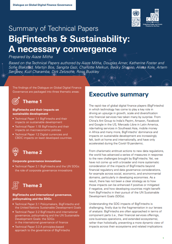 How are big FinTechs impacting the least developed countries?