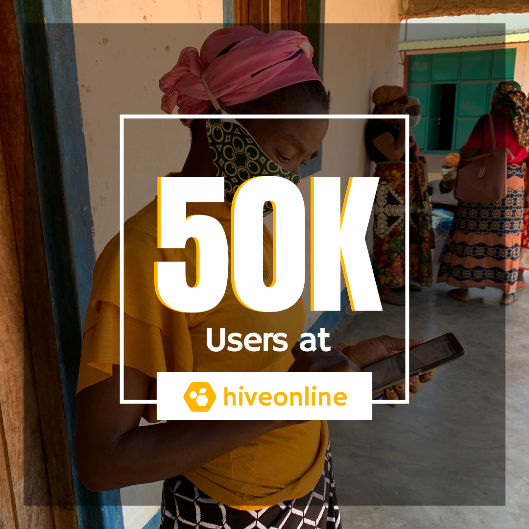 hiveonline reaches 50,000 users!